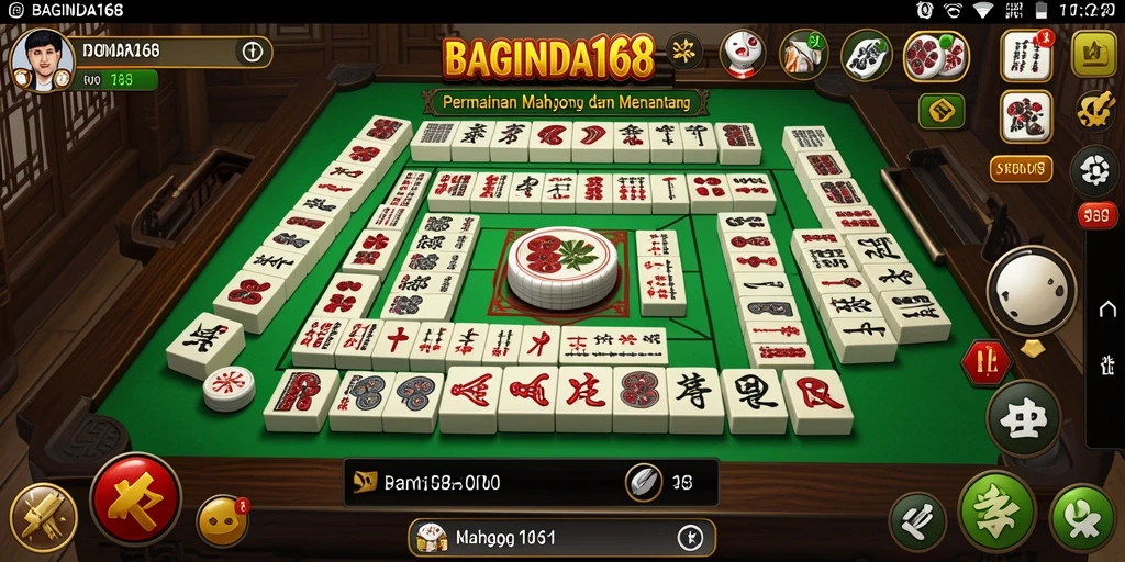 Tampilan gameplay seru di BAGINDA168 yang menantang.