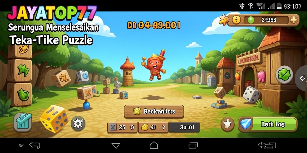 Tampilan gameplay menantang dari JAYATOP77 yang penuh teka-teki.