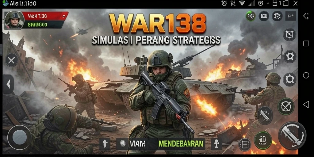 Tampilan gameplay WAR138 yang mendalam dan strategis.